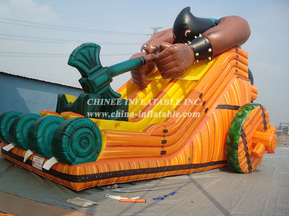 T8-360 Inflatable Slides Robber Giant Slide