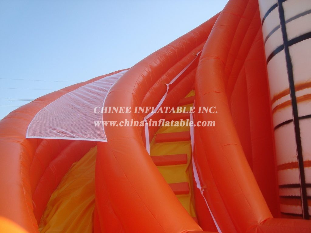 T8-391 Inflatable Slides Rocket Giant Slide