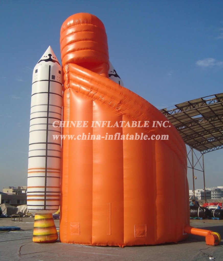 T8-391 Inflatable Slides Rocket Giant Slide