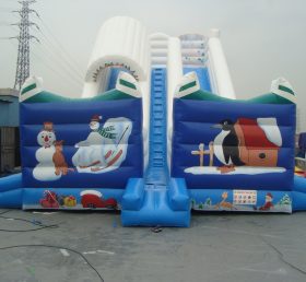 T8-690 Penguin Inflatable Slide Giant Sl...