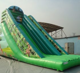 T8-697 Inflatable Slides Jungle Theme Gi...
