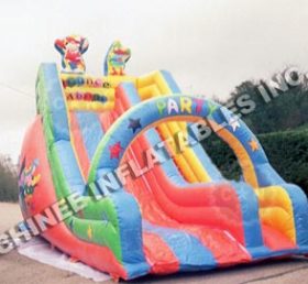 T8-760 Felice Clown Bambini gonfiabile Dry Slide
