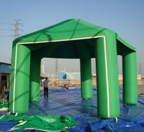 Tent1-245 Tenda gonfiabile resistente verde
