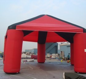 Tent1-417 Tenda gonfiabile rossa per esterni