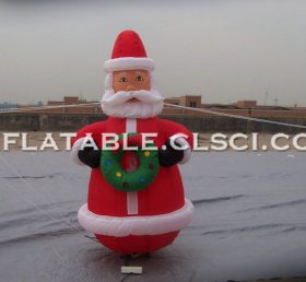 C1-121 4M alto esterno gonfiabile Babbo Natale decorazioni