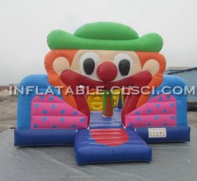 T2-2154 Clown Gonfiabili Trampolino