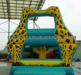 T2-2484 Trampolino gonfiabile giraffa