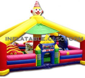 T2-496 clown inflatable bouncer