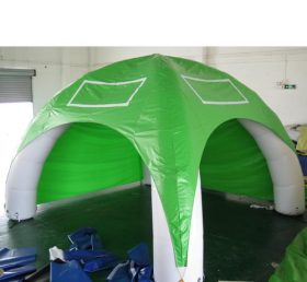 Tent1-310 Tenda gonfiabile verde a cupola pubblicitaria