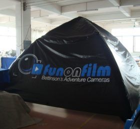 Tent1-68 Tenda gonfiabile nero