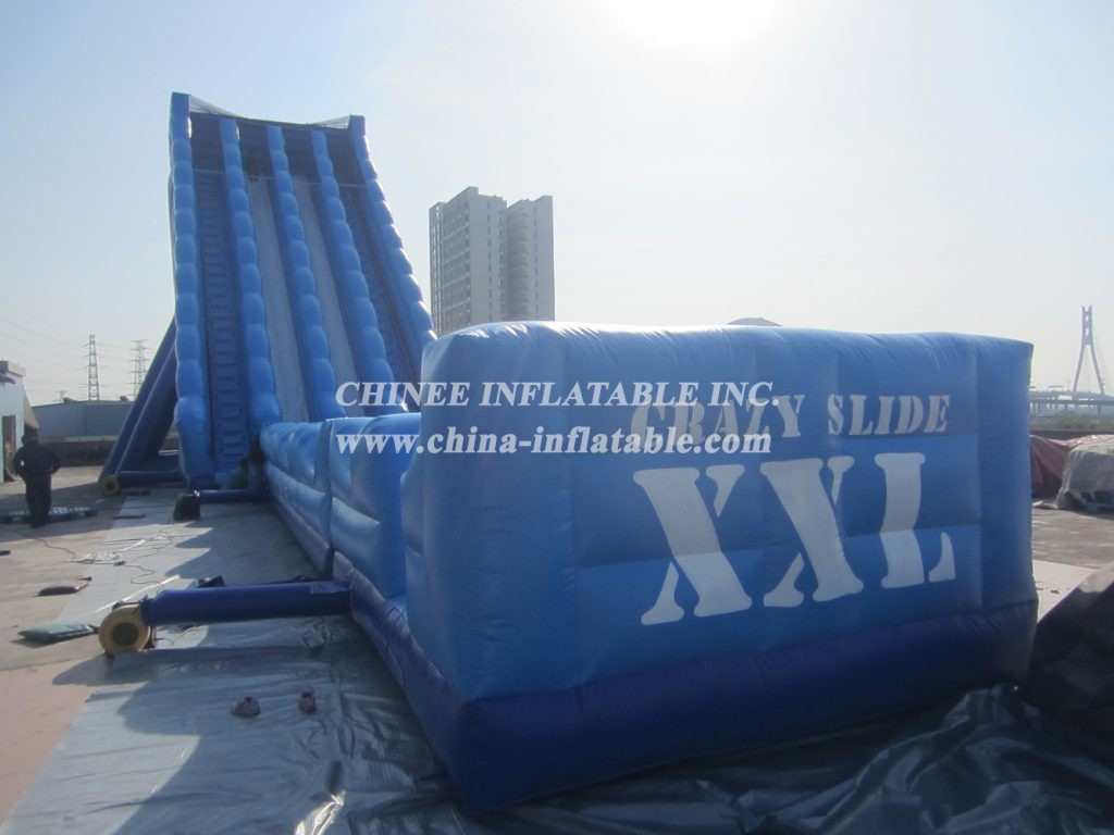 T8-1509 Commercial Giant Inflatable Slide With Water Pool For Adult