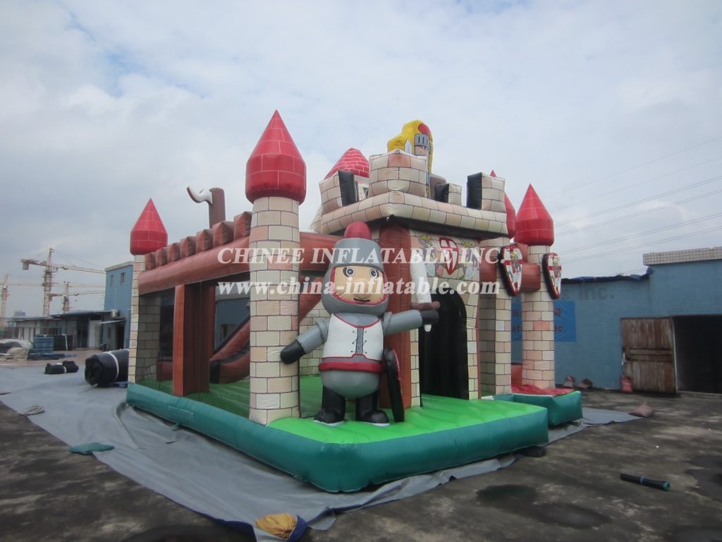 T2-3306 Happy Clown Bouncy Castle