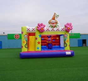 T2-3334 Clown castello gonfiabile Clown circo salto castello