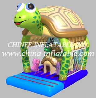 T2-3274 Turtle jumping castle