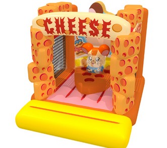 T2-3285 Cheese Jumping Castle