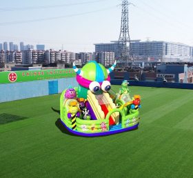 T6-442 Monster giant inflatable amusing park inflatable big bouncer playground for kids