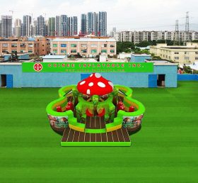 T6-451 Parco di divertimento gonfiabile gigante dei funghi
