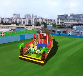 T6-458 Agriturismo Giant Gonfiabili parco divertimenti per bambini trampolino