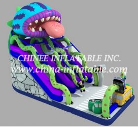 T8-1490 Monster Inflatable Dry Slide