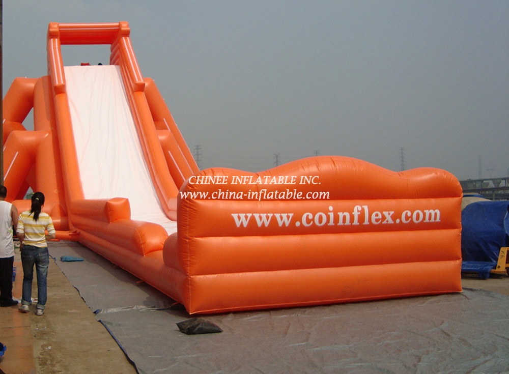 T8-808 Inflatable Slide Orange Slide