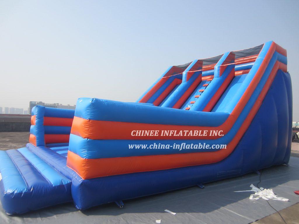 t8-1543 Inflatable Slide Commercial Grade Obstacle Inflatable Dry Slide