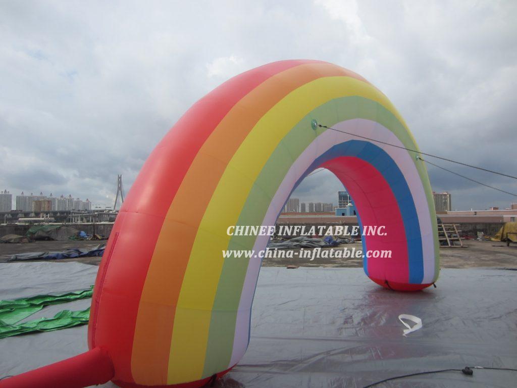 Arch1-236 Rainbow Inflatable Arches