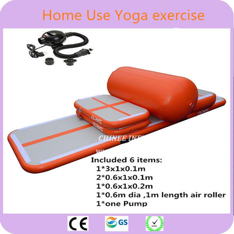 AT1-067 A Set Of Small Inflatable Jumping Mat Gymnastic Air Tumble Track,Inflatable Sport Airtrack For Gym Use Indoor