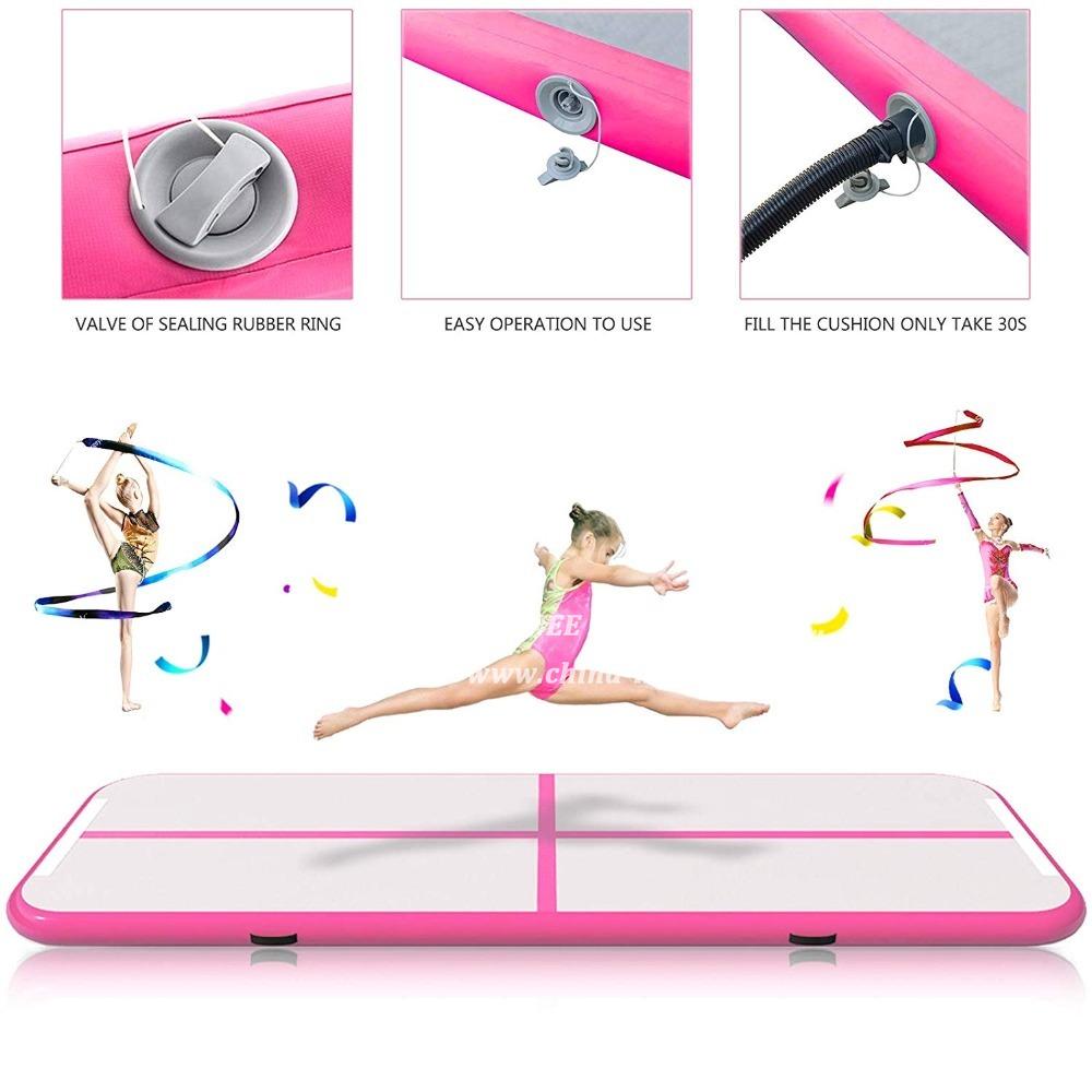 AT1-069 Inflatable Gymnastics Airtrack Tumbling Air Track Floor Trampoline For Home Use/training/cheerleading/beach