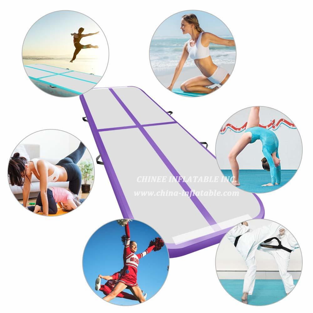 AT1-071 M Inflatable Gymnastics Airtrack Tumbling Air Track Floor Trampoline For Home Use/Training/Cheerleading/Beach