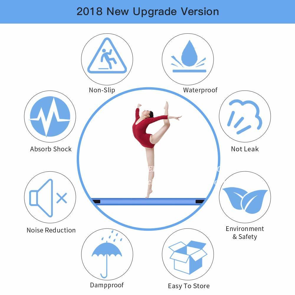 AT1-004 Gymnastics Air Track Olympics Gym Yoga Wear-Resistant Gym Mattress Water Yoga Mattress For Home/Beach/Water Yoga