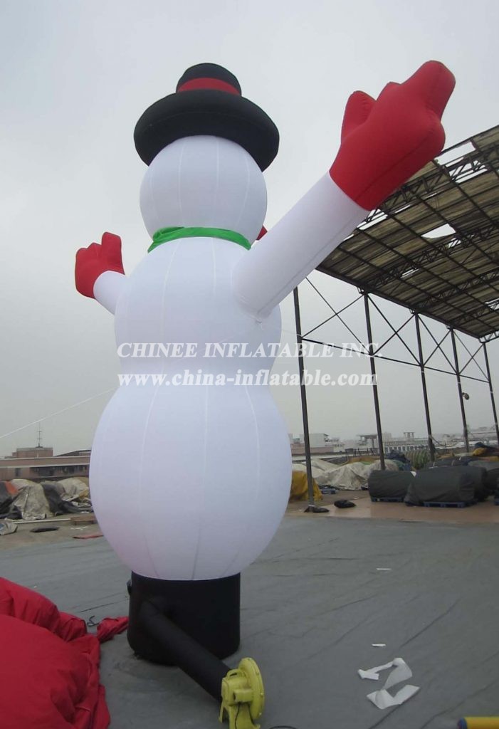 Cartoon2-097 Inflatable Christmas Snowman