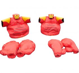 SS1-6 Set di sumo supereroe guerriero di ferro adulto