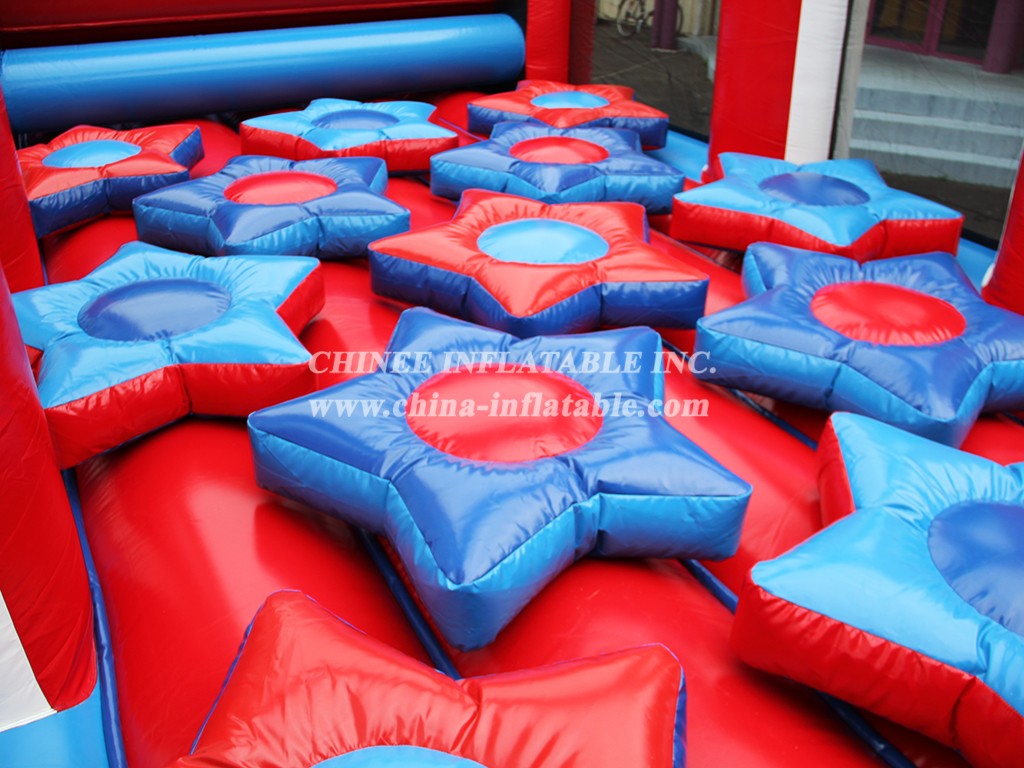 T7-1260 Parcours Inflatable 29M Ninja