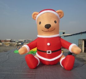 C1-118 Decorazione personalizzata dell'orso di Natale