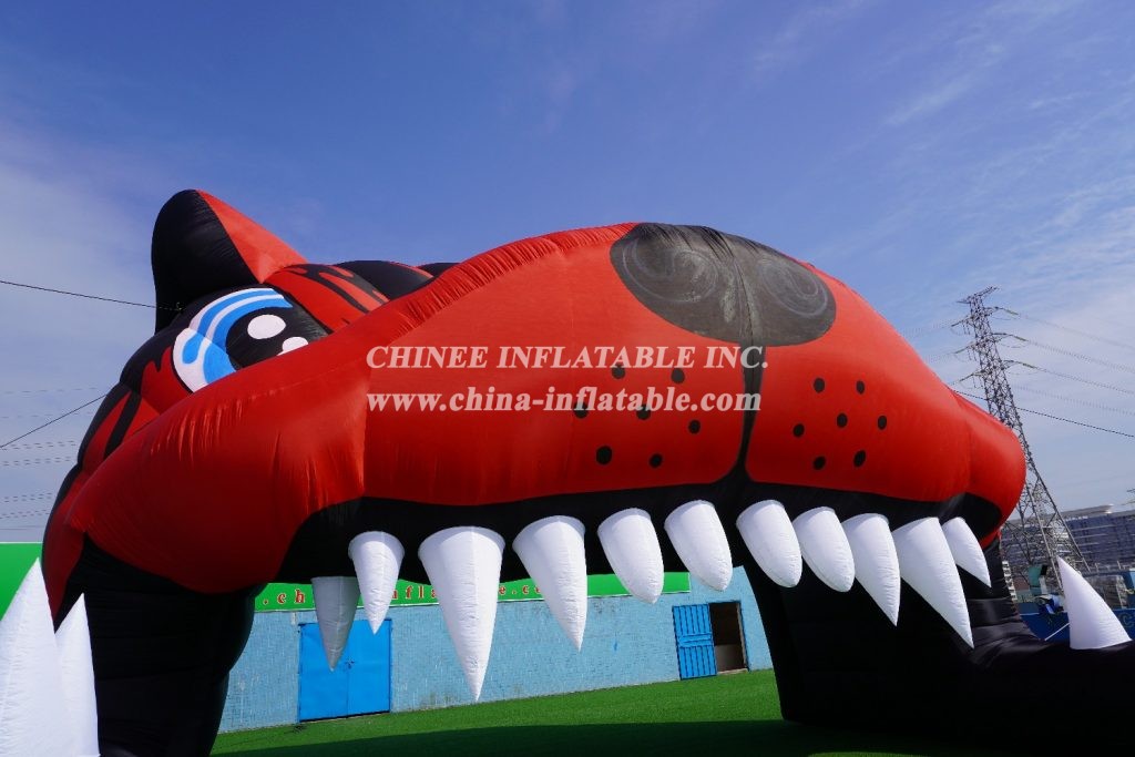 Arch2-344 Custom Dog Inflatable Arch