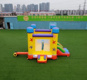 T5-004 Children gonfiabile castello con scivolo combinazione gonfiabile commerciale