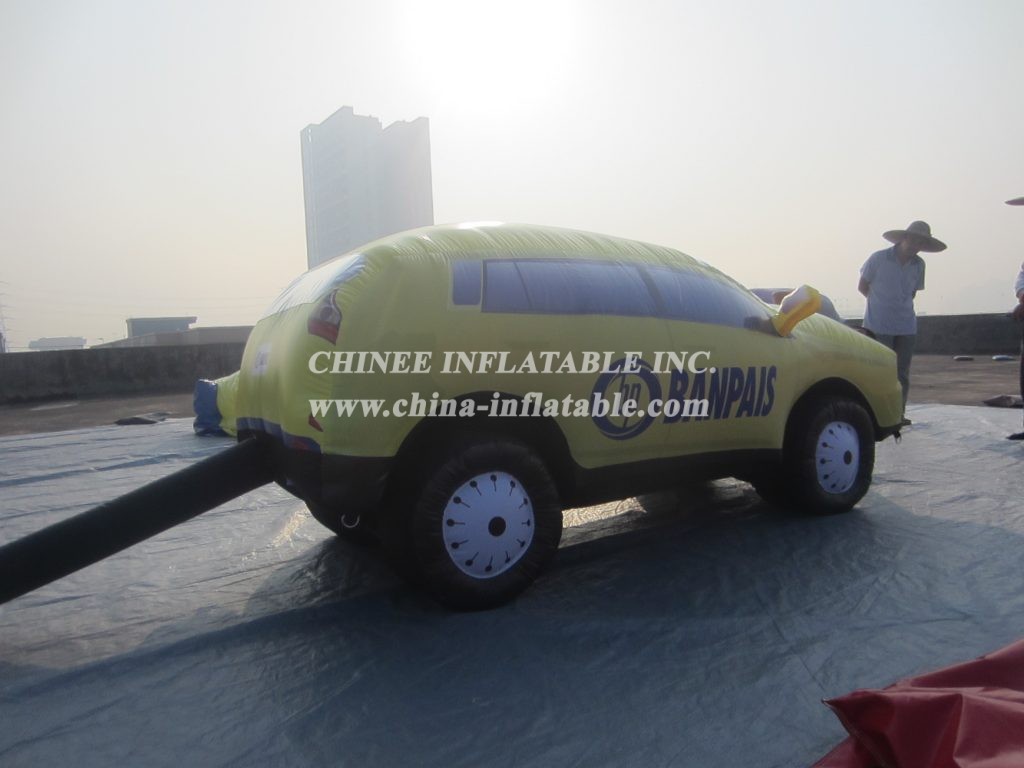 S4-341 Yellow Car Inflatable Product