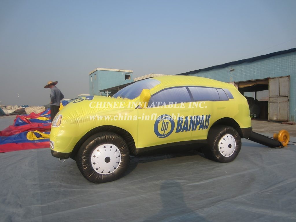S4-341 Yellow Car Inflatable Product