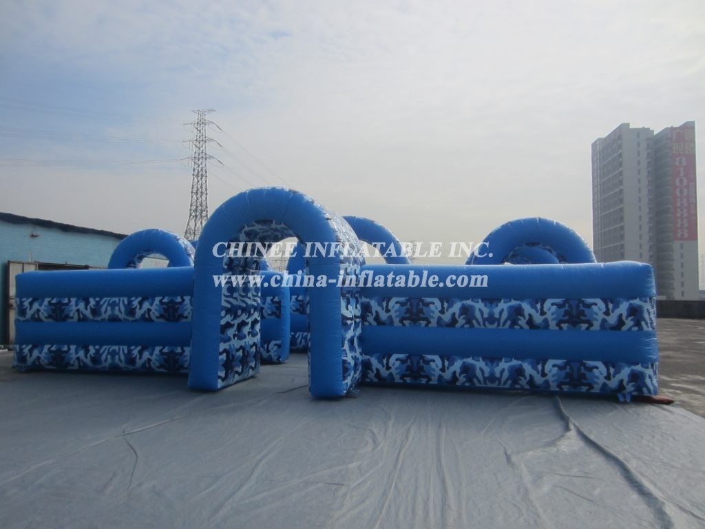 T11-1415 Blue Inflatable Maze