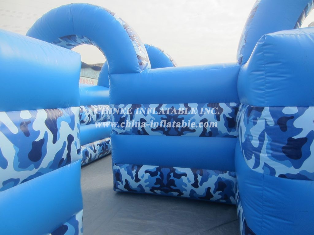 T11-1415 Blue Inflatable Maze