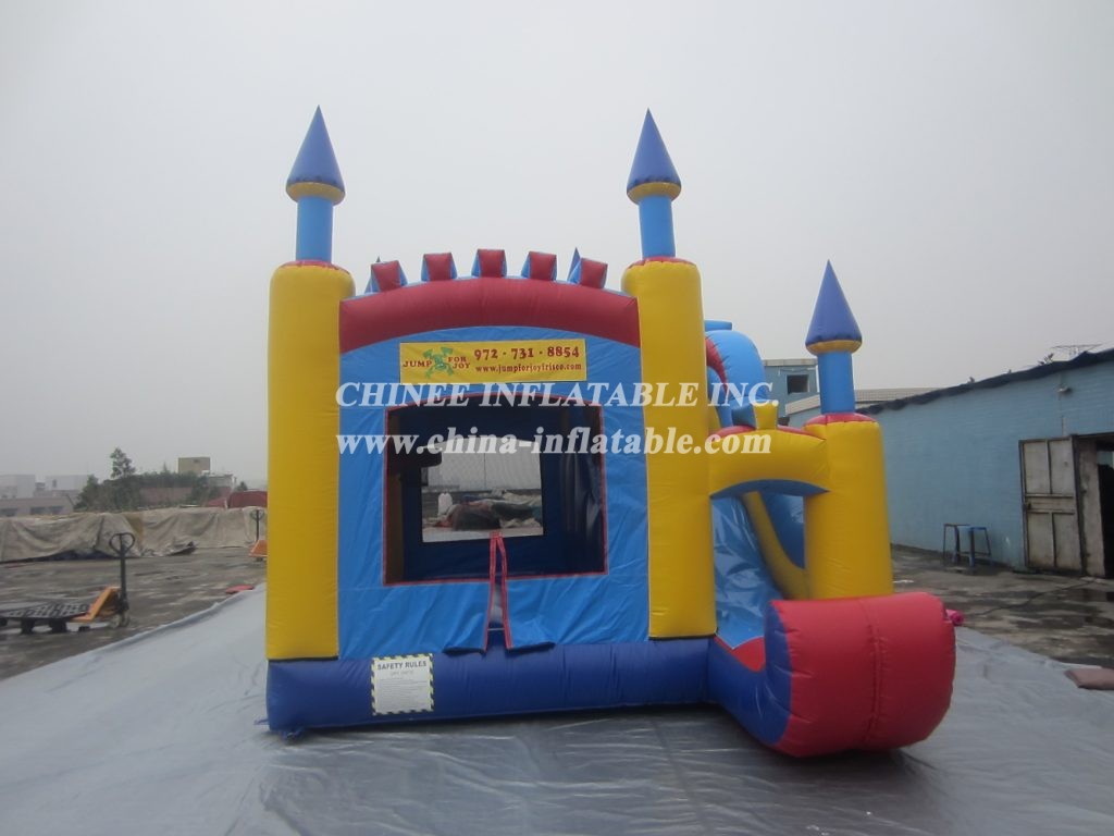 T5-335 Outdoor Inflatable Jump Castle Boucer House