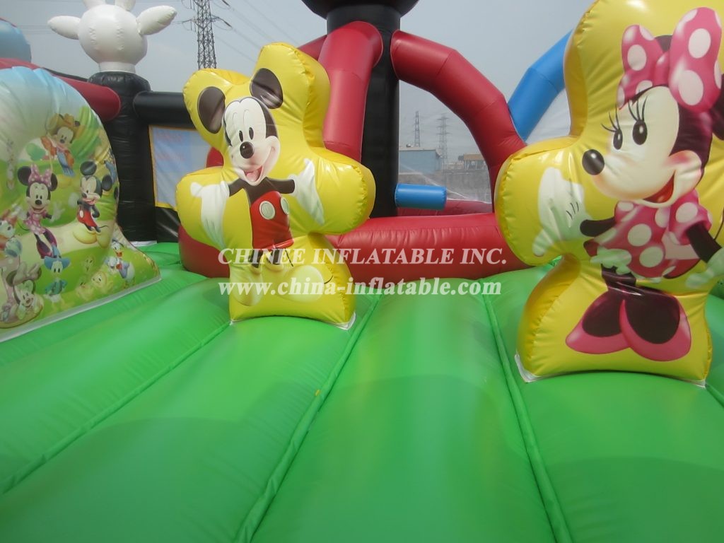 T6-433 Disney Mickey &Amp; Minnie Bouncy Castle