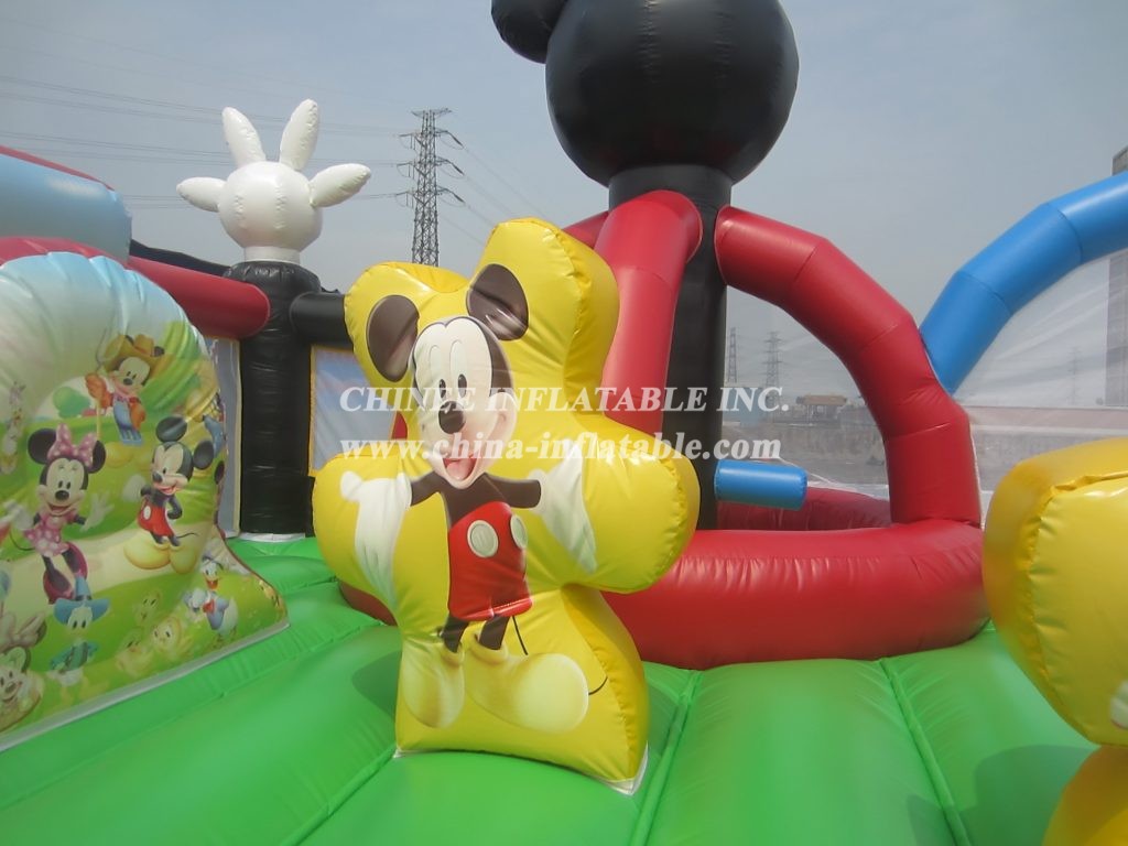 T6-433 Disney Mickey &Amp; Minnie Bouncy Castle