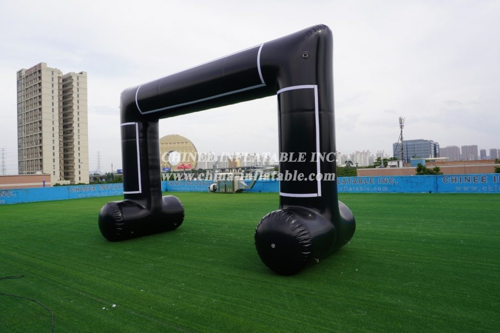 Arch2-355 Inflatable Black Arch