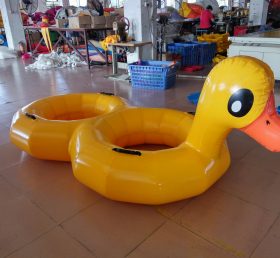 S4-337 Giochi di sport acquatici galleggianti gialli e neri
