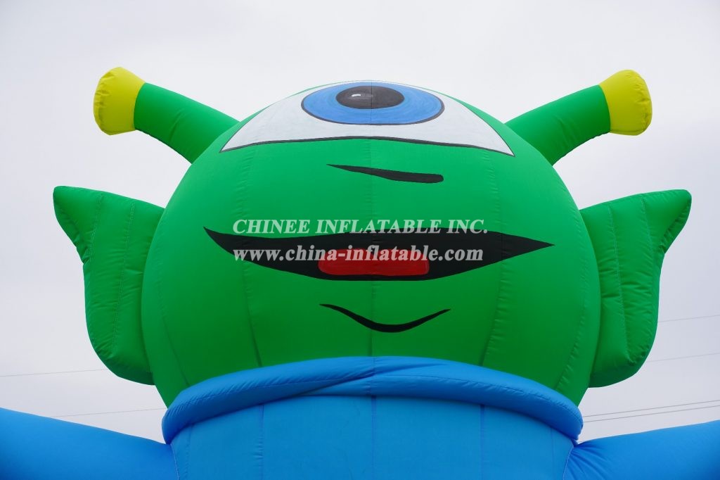 EH-04 Alien Inflatable Character Inflatable Advertising 5M Height