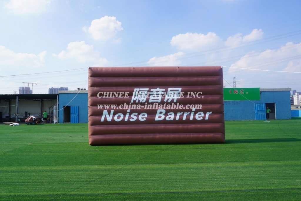 SI1-021 Outdoor inflatable noise barrier portable noise control wall