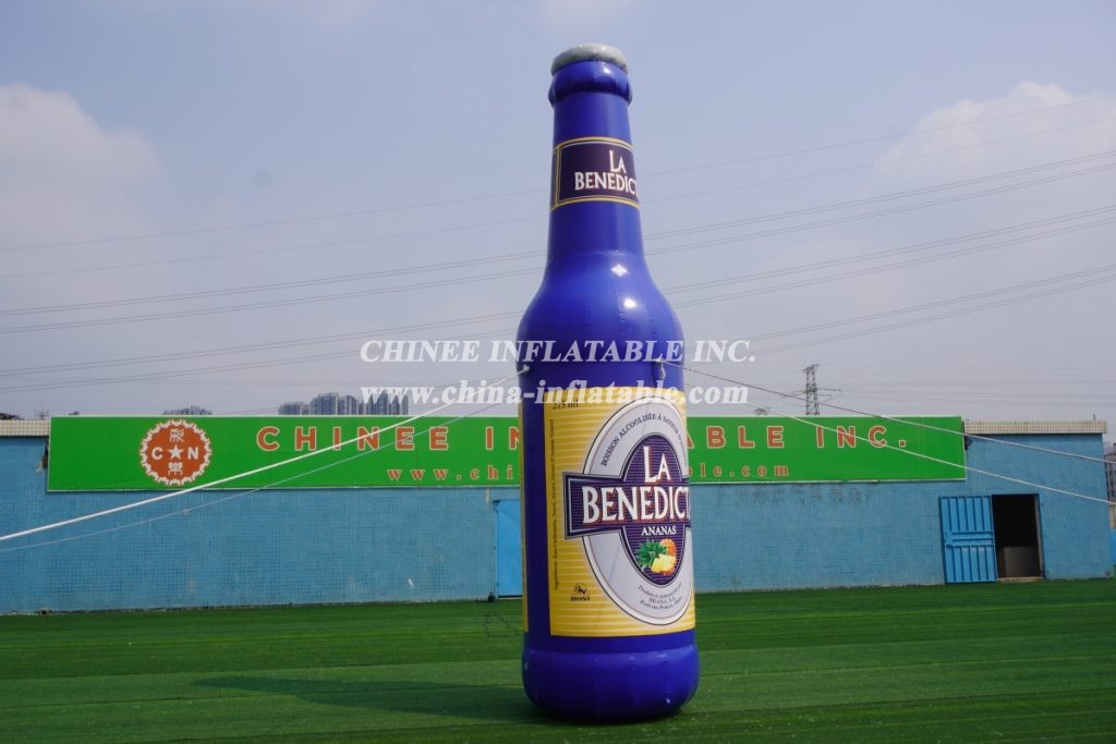 S4-523 Giant inflatable wine bottle advertising inflatable customization