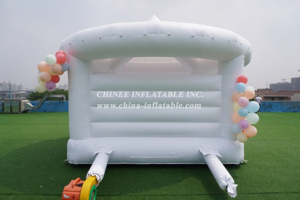 T2-3491B Outdoor White Inflatable Wedding Party Tent Bounce House