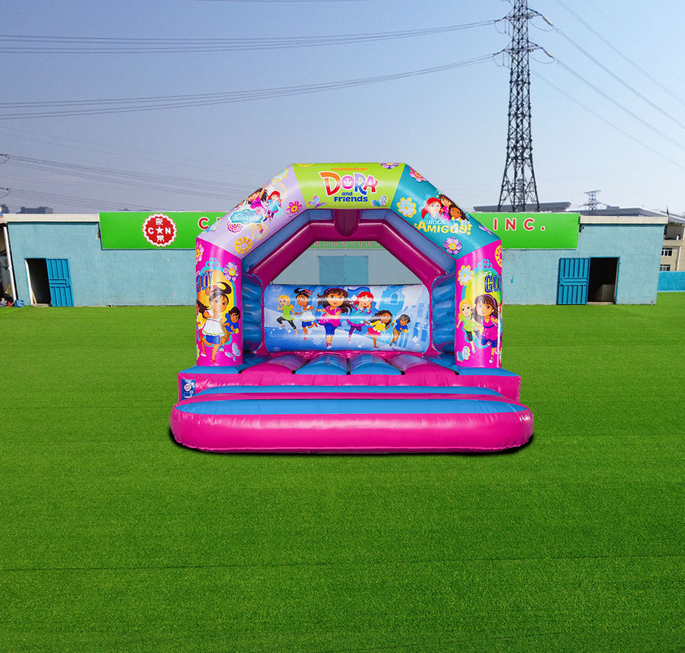 T2-4023 12X12Ft Dora And Friends Bounce House